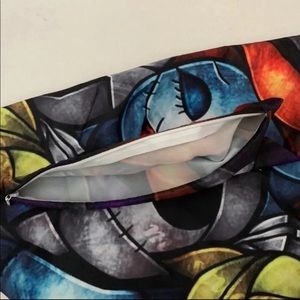 NBC JACK SALLY pillow cover. Beautiful satin feel 16x16